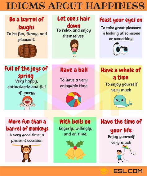 idioms for extremely happy.